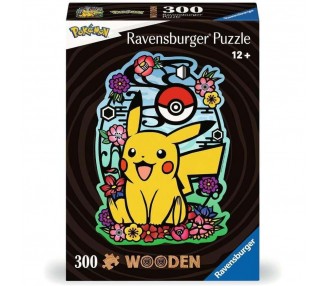 Puzzle madera Pikachu Pokemon 300pzs