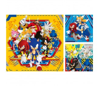 Puzzle Sonic the Hedgehog 3x49pzs