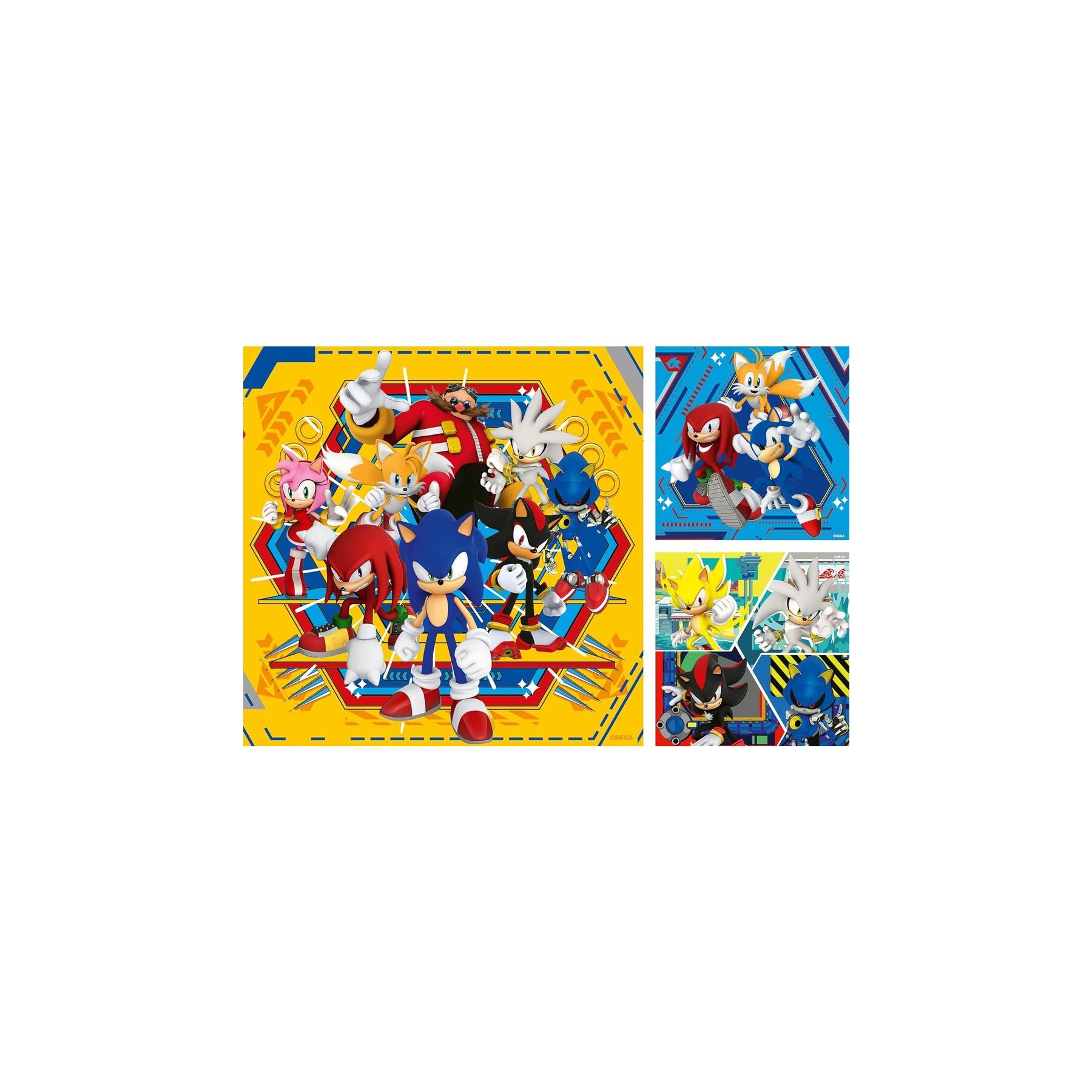 Puzzle Sonic the Hedgehog 3x49pzs