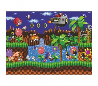 Puzzle Sonic the Hedgehog 500pzs