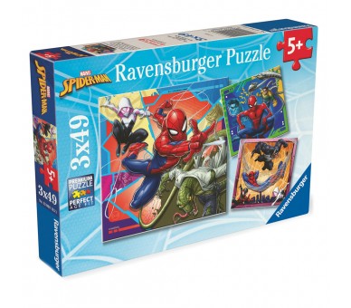 Puzzle Spiderman Marvel 3x49pzs