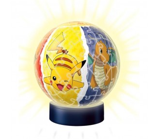 Puzzle 3D Luz Nocturna Pokemon 74pzs
