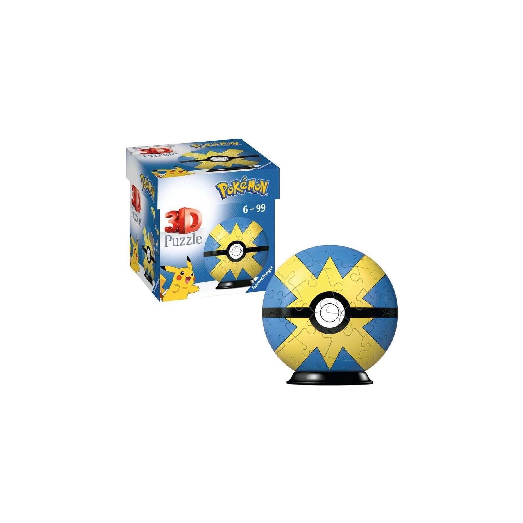 Puzzle 3D Poke Ball Pokemon 54pzs