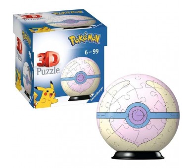 Puzzle 3D Poke Ball Pokemon 54pzs