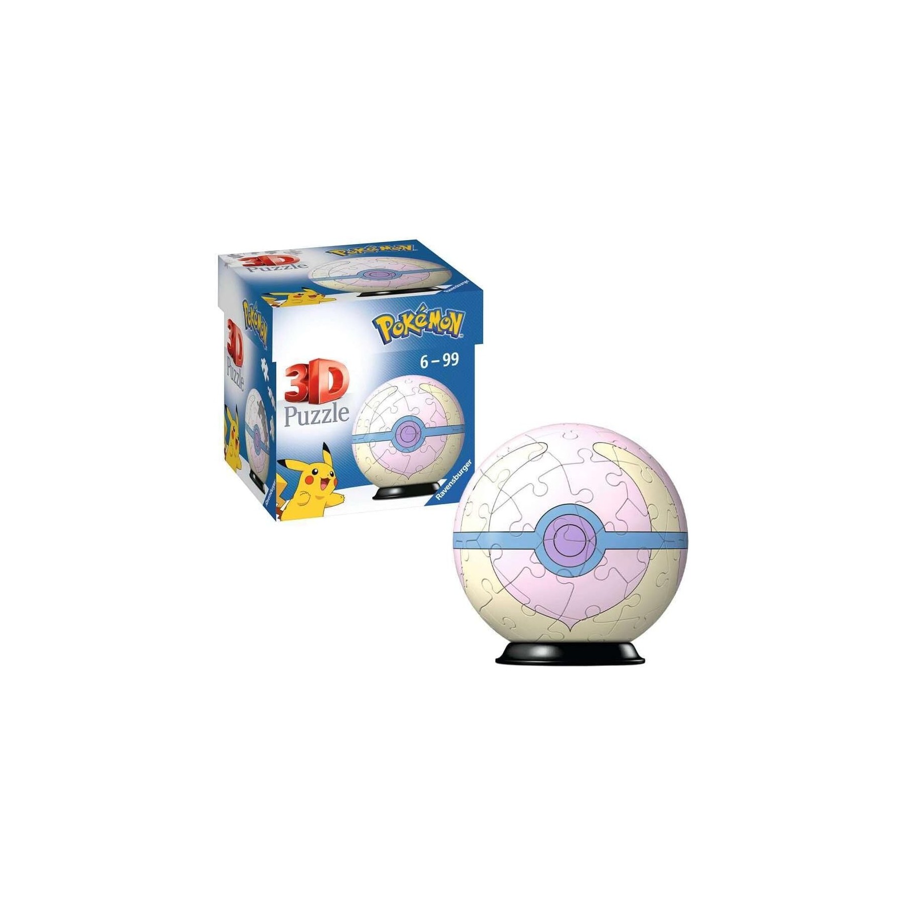 Puzzle 3D Poke Ball Pokemon 54pzs