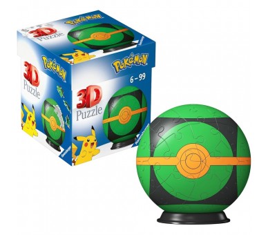 Puzzle 3D Poke Ball Pokemon 54pzs