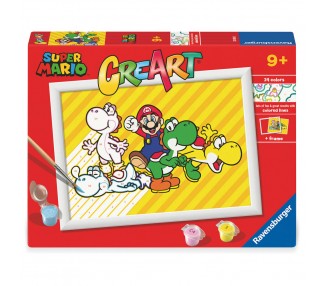 Kit de pintura CreArt Super Mario Bros