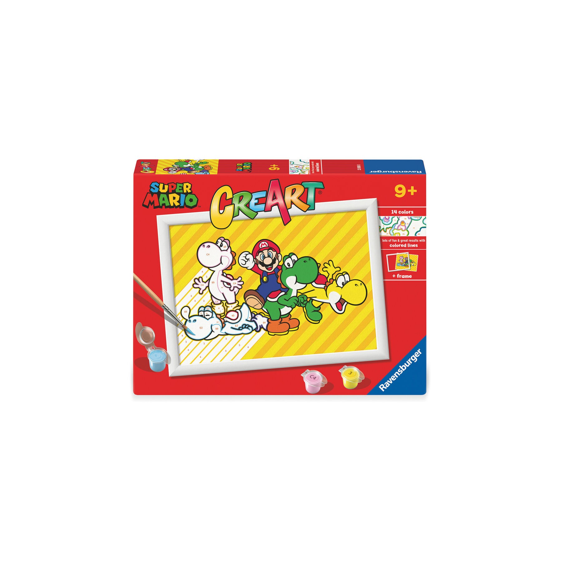Kit de pintura CreArt Super Mario Bros