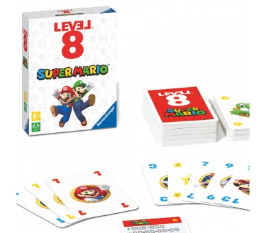 Juego de Cartas Level 8 Super Mario Bros