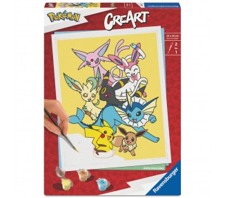 Kit de pintura CreArt Legendarios Pokemon adulto