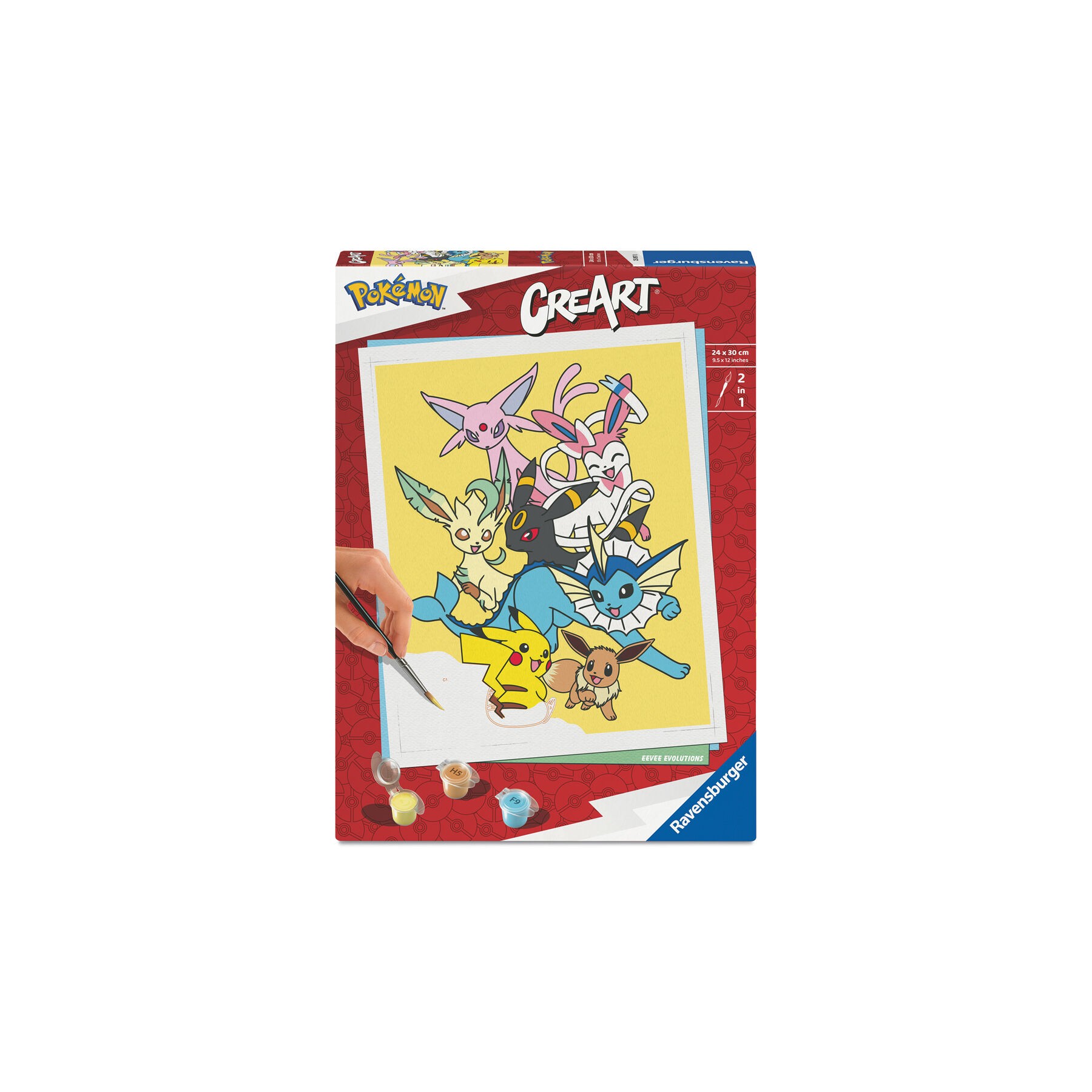 Kit de pintura CreArt Legendarios Pokemon adulto