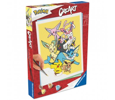 Kit de pintura CreArt Legendarios Pokemon adulto