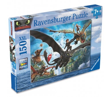 Puzzle Como Entrenar a tu Dragon 2 XXL 150pzs