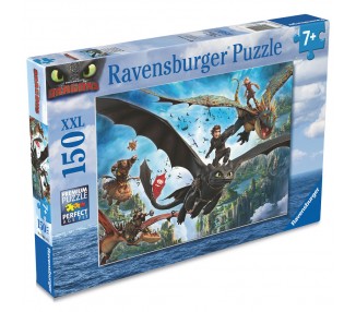 Puzzle Como Entrenar a tu Dragon 2 XXL 150pzs