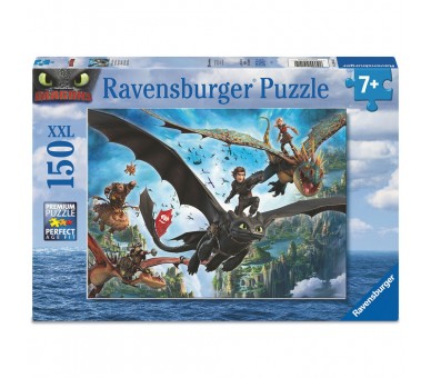 Puzzle Como Entrenar a tu Dragon 2 XXL 150pzs