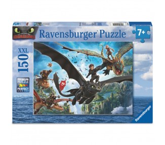 Puzzle Como Entrenar a tu Dragon 2 XXL 150pzs