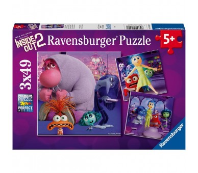 Puzzle Del Reves 2 Disney Pixar 3x49pzs