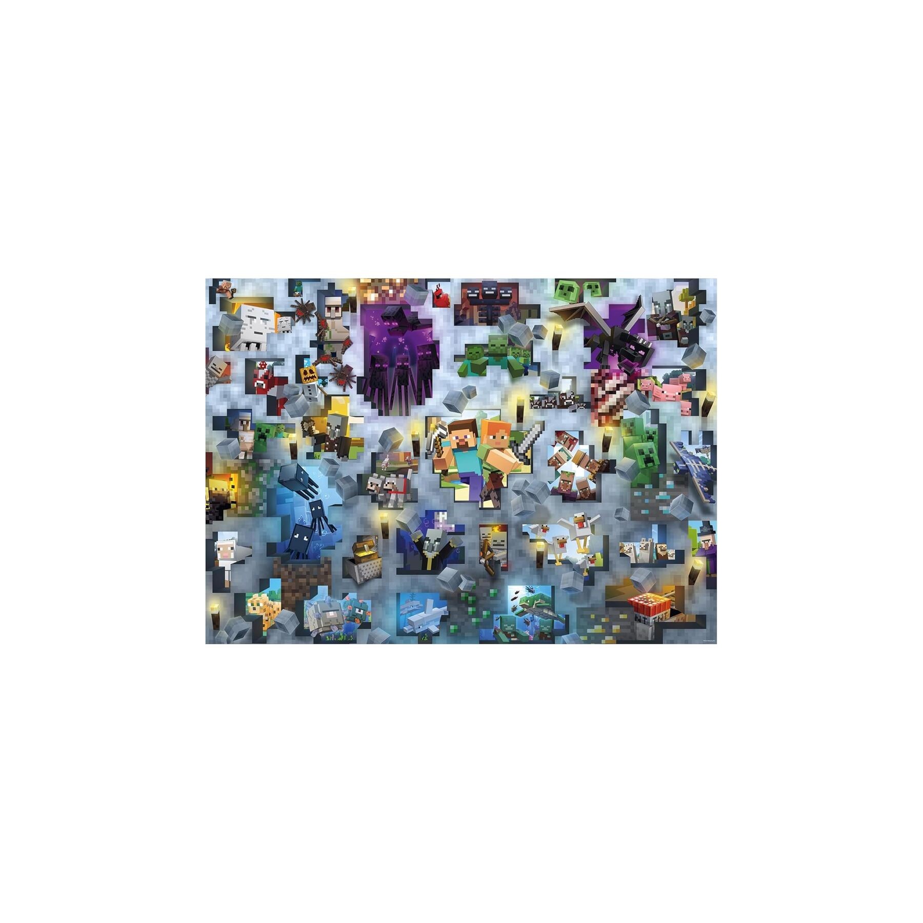 Puzzle Minecraft 1000pzs