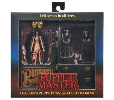 Figura Toulons Puppet Case & Leech Woman Puppet Master 10cm