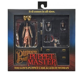 Figura Toulons Puppet Case & Leech Woman Puppet Master 10cm