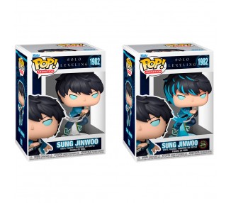 Figura POP Solo Leveling Sung Jinwoo 5 + 1 Chase