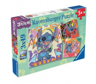 Puzzle Stitch Disney 3x49pzs