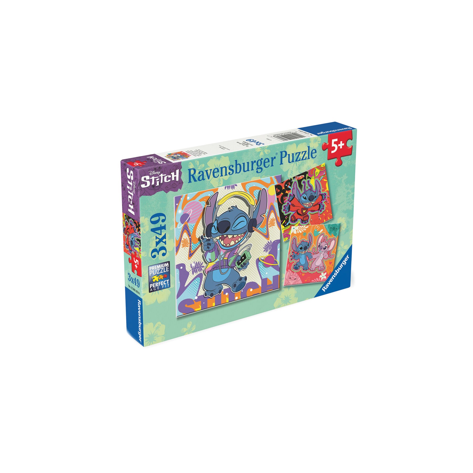 Puzzle Stitch Disney 3x49pzs