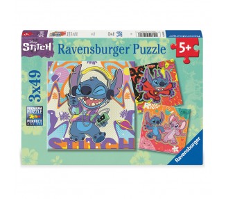 Puzzle Stitch Disney 3x49pzs
