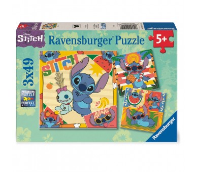 Puzzle Stitch Disney 3x49pzs
