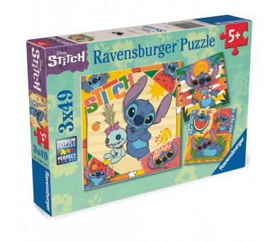 Puzzle Stitch Disney 3x49pzs