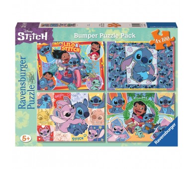 Puzzle Stitch Disney 4x100pzs