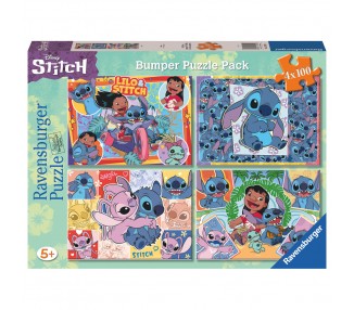 Puzzle Stitch Disney 4x100pzs