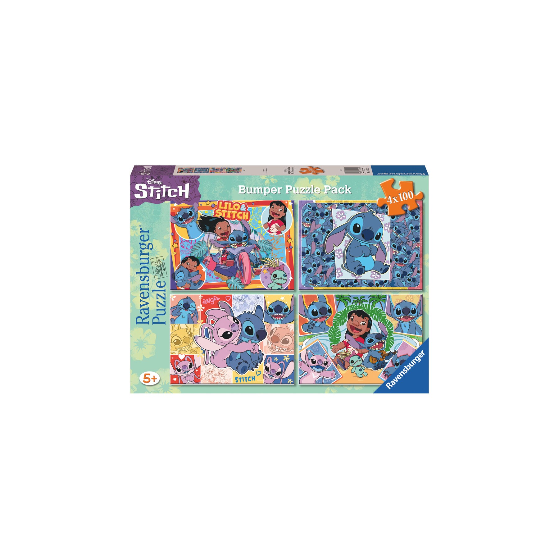 Puzzle Stitch Disney 4x100pzs