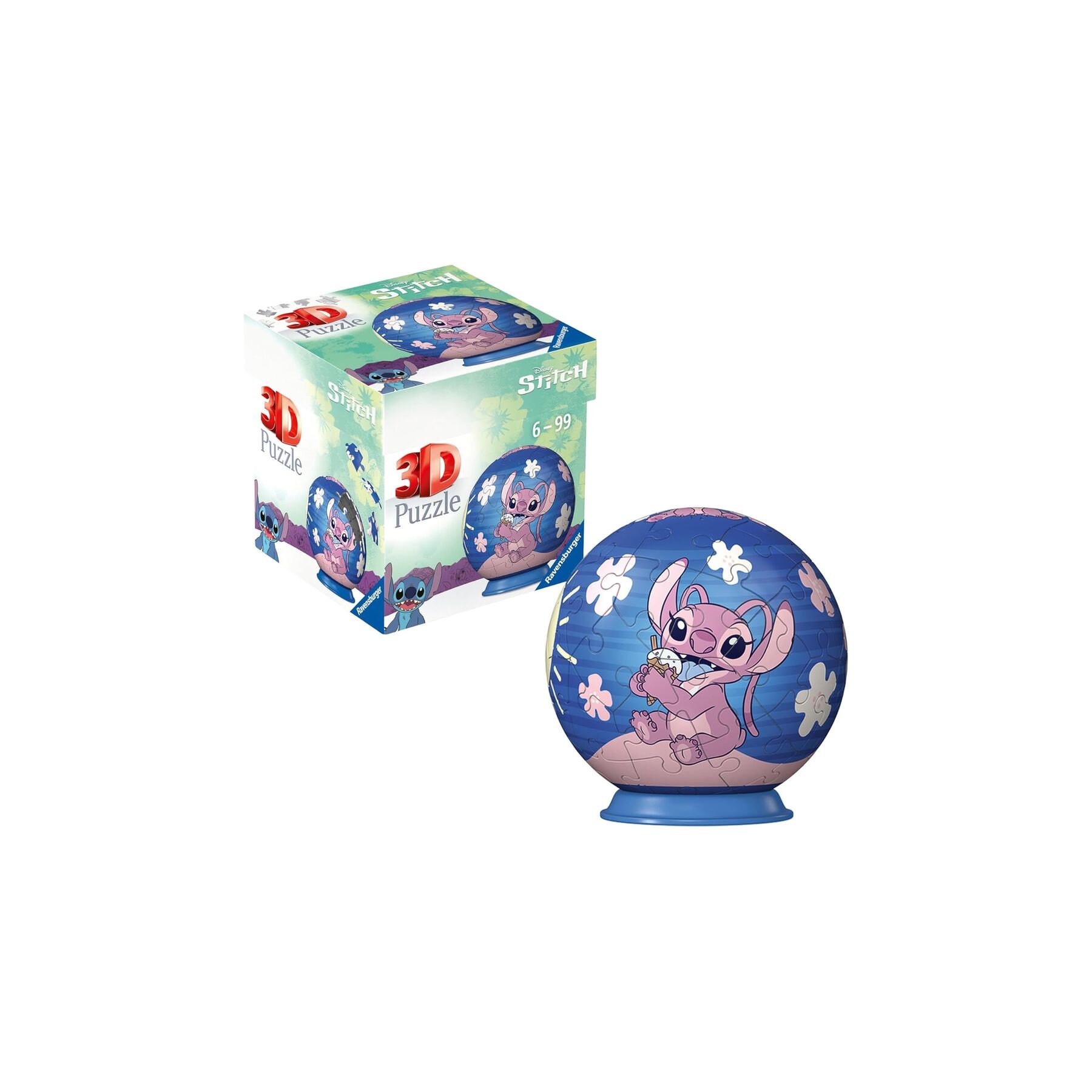 Puzzle 3D Angel Stitch Disney 54pzs
