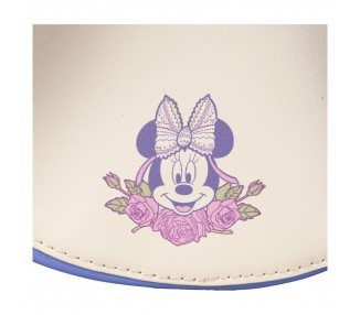 Mochila Floral Minnie Disney Loungefly 23cm