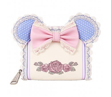 Cartera Floral Minnie Disney Loungefly