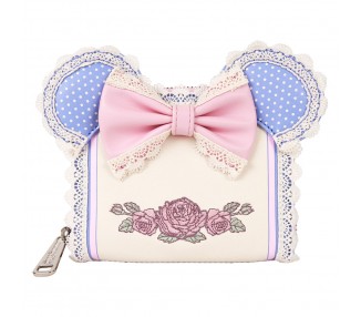 Cartera Floral Minnie Disney Loungefly