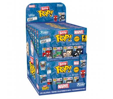 Blister 4 figuras Bitty POP Spiderman Marvel surtido