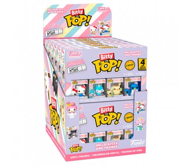 Blister 4 figuras Bitty POP Hello Kitty and Friends surtido