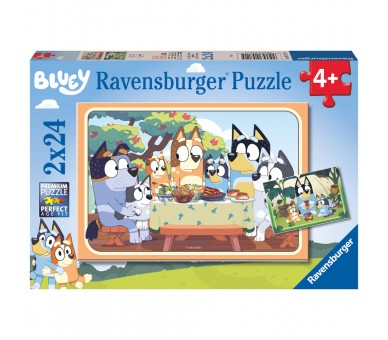 Puzzle Bluey 2x24pzs