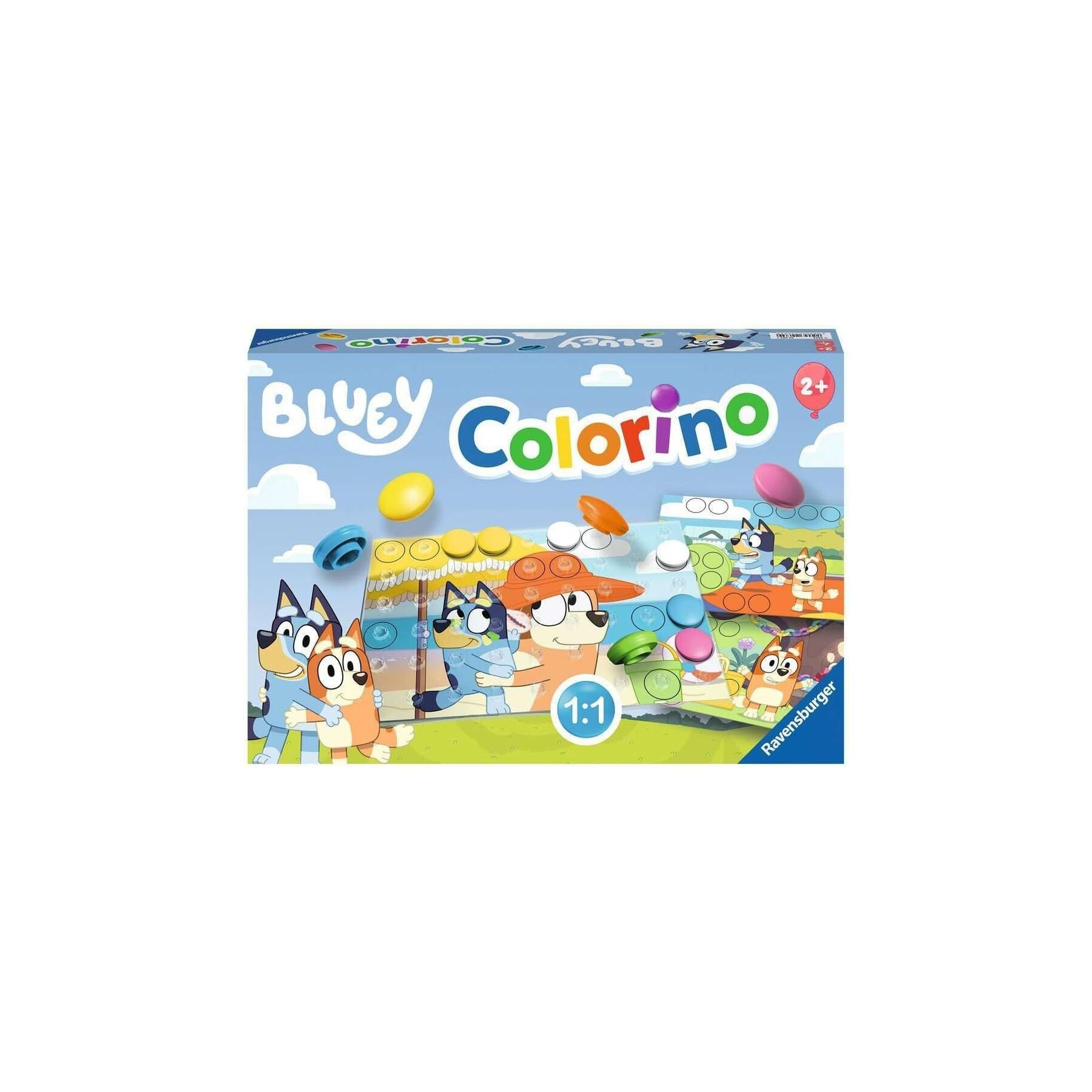 Juego Colorino Bluey