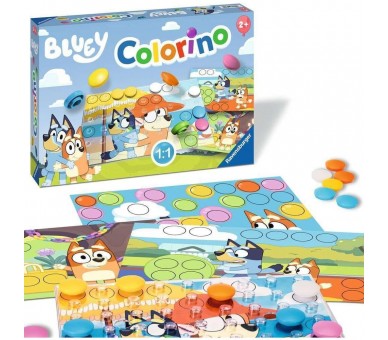 Juego Colorino Bluey