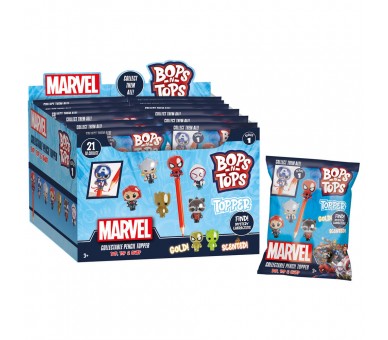Sobre Sorpresa Toppers 3D Marvel