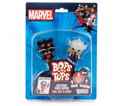 Blister 3 Toppers 3D Marvel