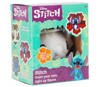 Lampara 3D para Pintar Stitch Disney