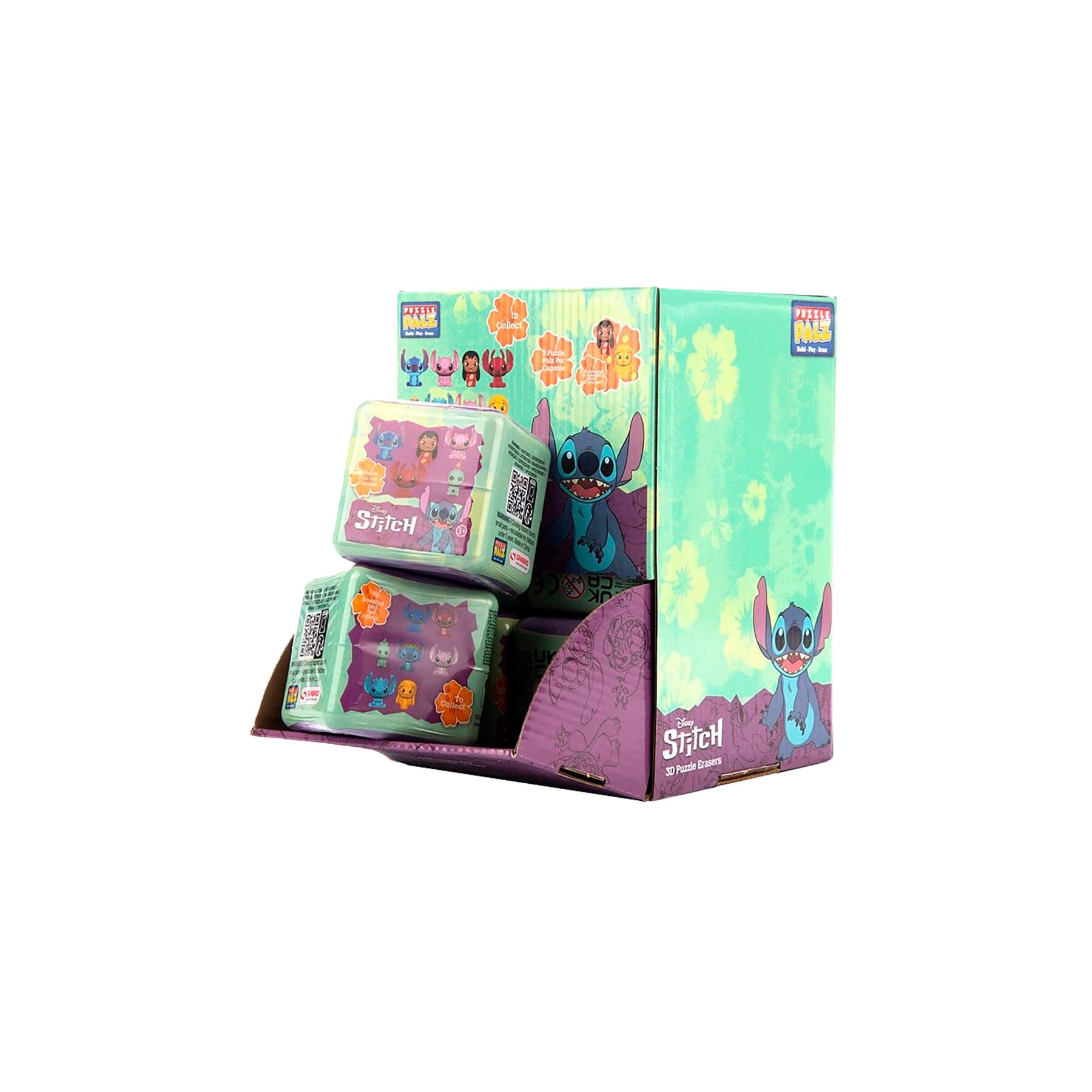 Capsula Puzzle Palz Stitch Disney surtido