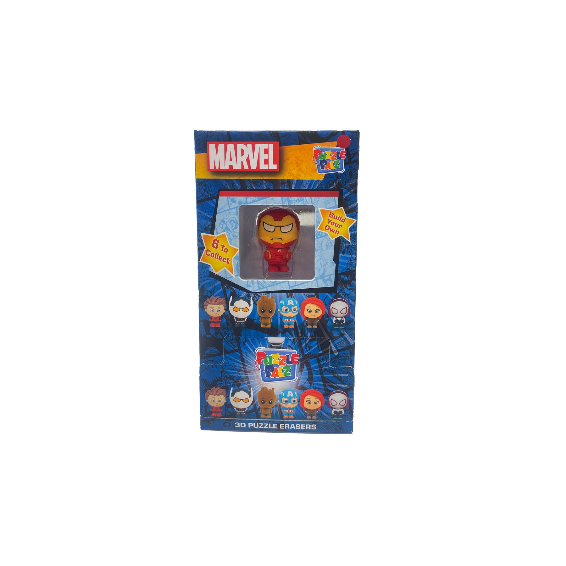Capsula Puzzle Palz Marvel surtido