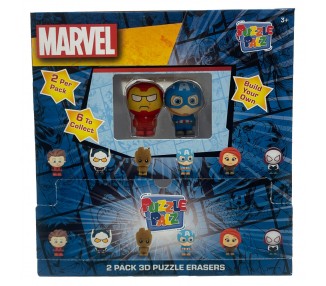 Capsula Puzzle Palz Marvel surtido