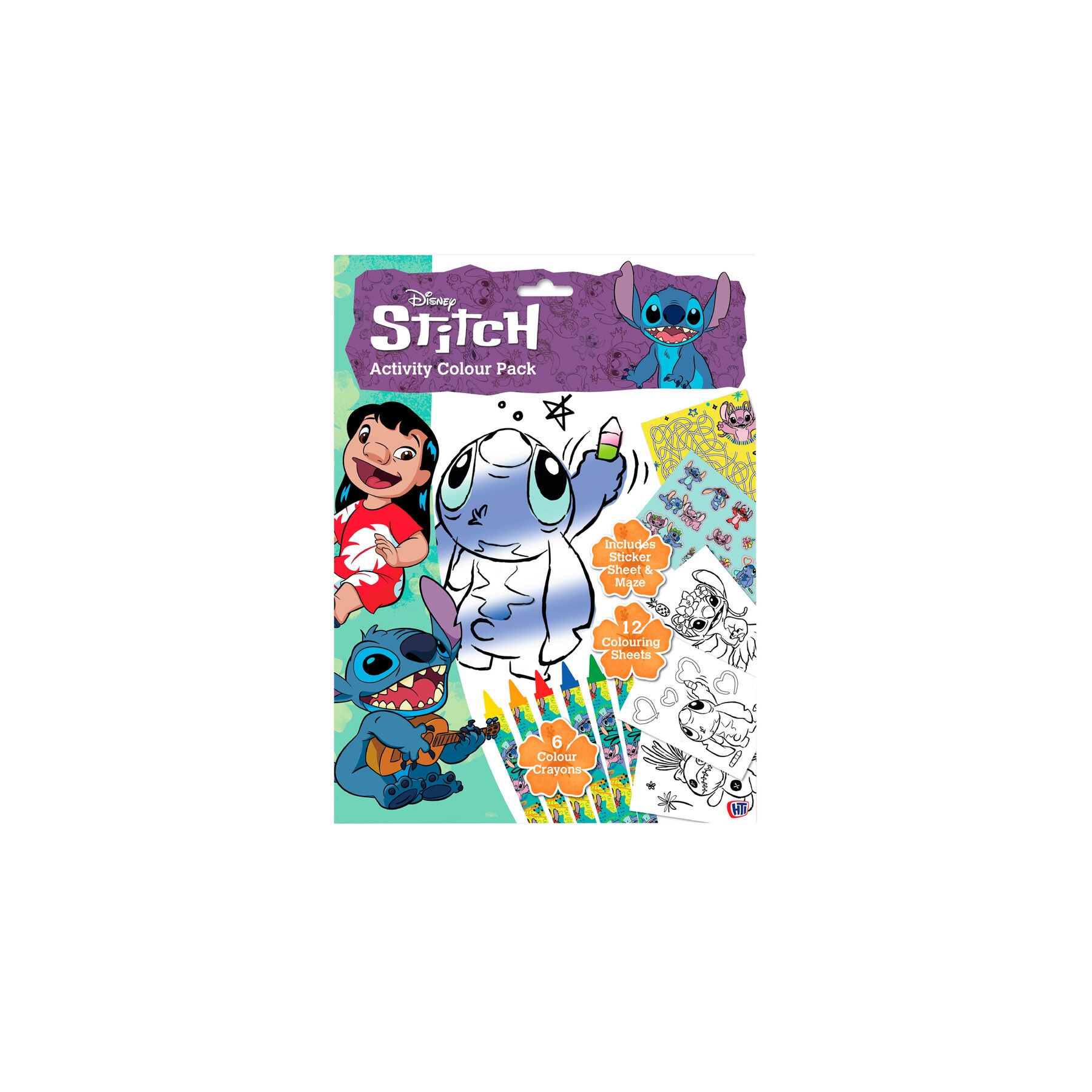 Sobre de Actividades Stitch Disney