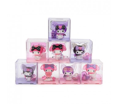 Figura sorpresa Kuromi & My Melody Love Story Hello Kitty surtido